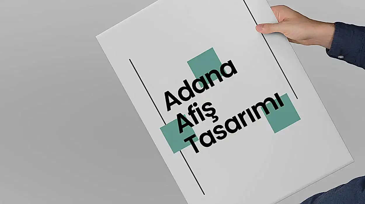 Adana Afiş Tasarımı - ÇK Yapım